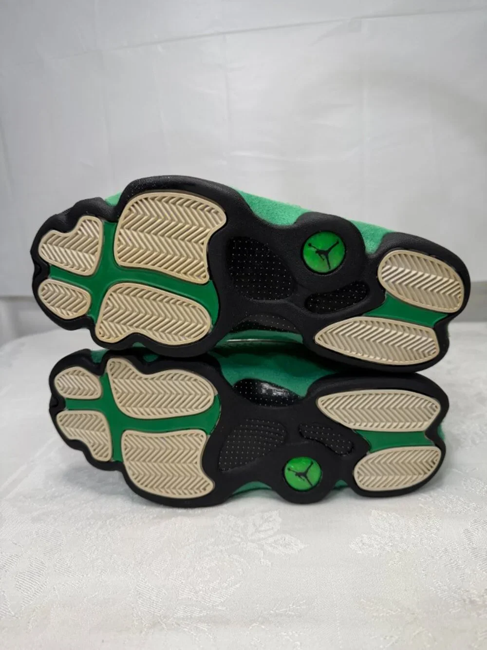 Nike Air Jordan 13 Retro White/Lucky Green 2020 DB6537-113 Men's Size 9.5